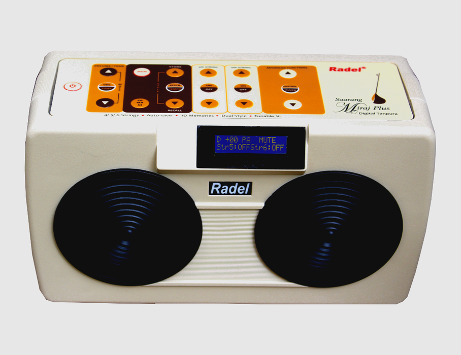 Saarang Miraj Plus Shruthi Box | Radel Shruti Box