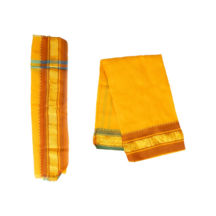 Vinayakar Vastra Set | God Clothes/ Swami Vastram/ Angavastra/ Dhoti for Deity