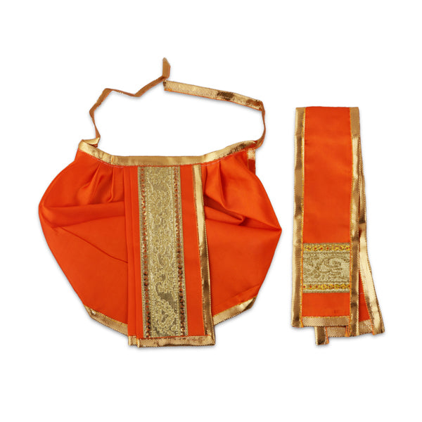 Panchakacham | Satin with Jari Border Panchakajam for Deity/ Assorted Colour