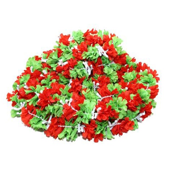 Artificial Flower Garland | Cloth Flower/ Cloth Garland for Decoration/ Assorted Colour