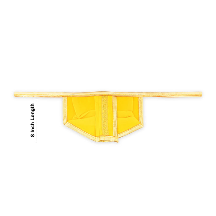 Panchakacham | Satin with Jari Border Panchakajam for Deity/ Assorted Colour