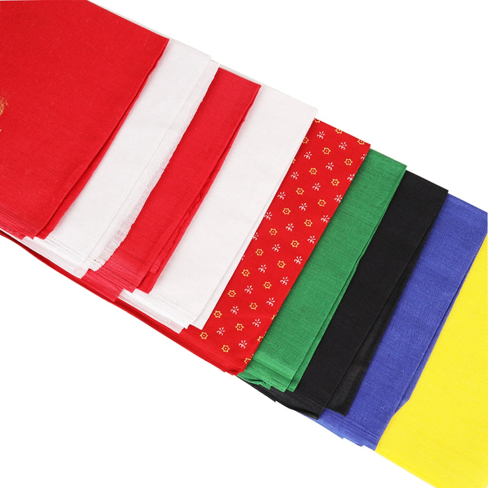 Navagraha Vastram Set - 1 Mtr | Navagraha Colour Clothes/ Cotton Navagraha Cloth Set for Deity