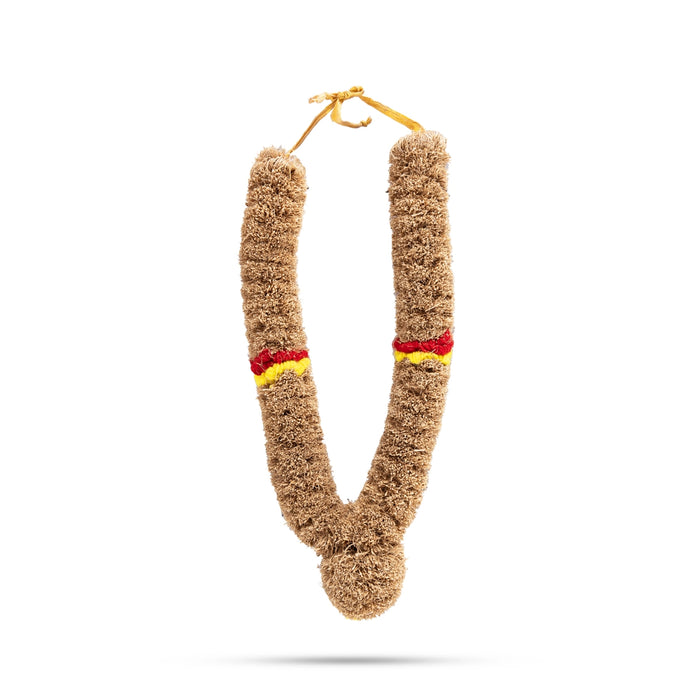 Vetiver Garland - 1.5 Feet | Vettiver Malai/ Vetti Veru Garland For Deity Decoration And Auspicious Pooja