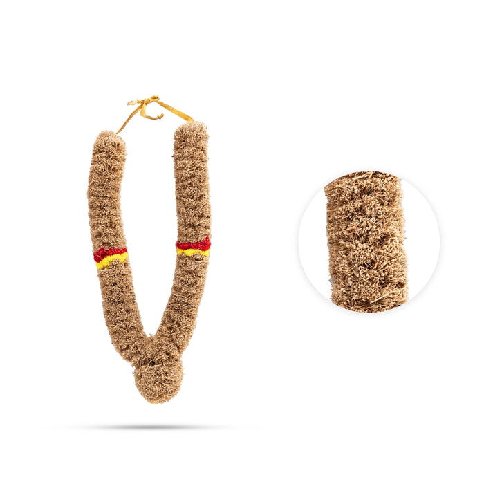 Vetiver Garland - 1.5 Feet | Vettiver Malai/ Vetti Veru Garland For Deity Decoration And Auspicious Pooja