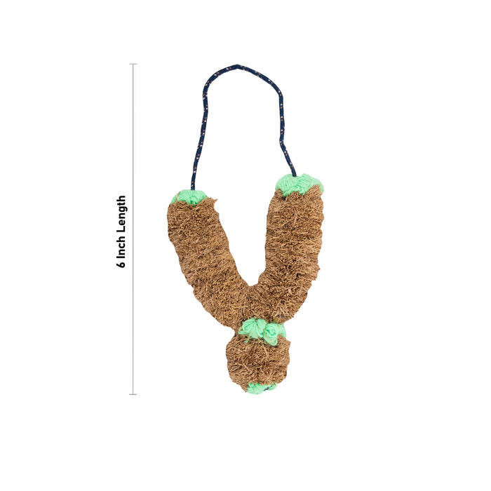 Vettiver Malai - 6 Inches | Vetiver Garland/ Vetti Veru Garland for Deity
