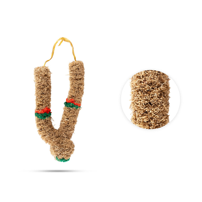 Vetiver Garland - 1 Feet | Vettiver Malai/ Vetti Veru Garland For Deity Decoration And Pooja