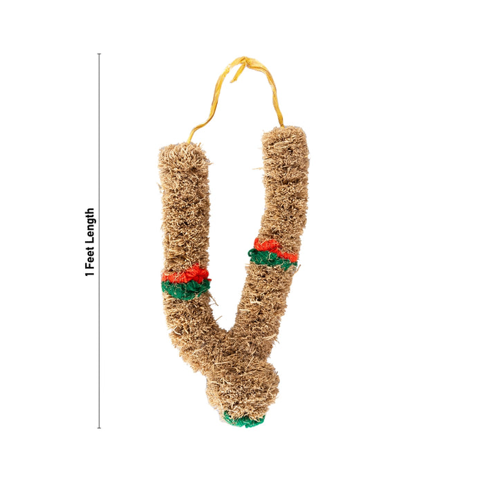 Vetiver Garland - 1 Feet | Vettiver Malai/ Vetti Veru Garland For Deity Decoration And Pooja
