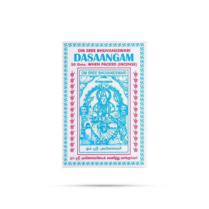 Sree Bhuvaneshwari Dasangam Powder - 50 Gms | Dhoop Powder/ Incense Powder for Pooja