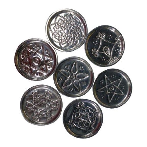 Kolam Plate | Steel Kolam Stencil/ Muggu Stencil for Home Decor