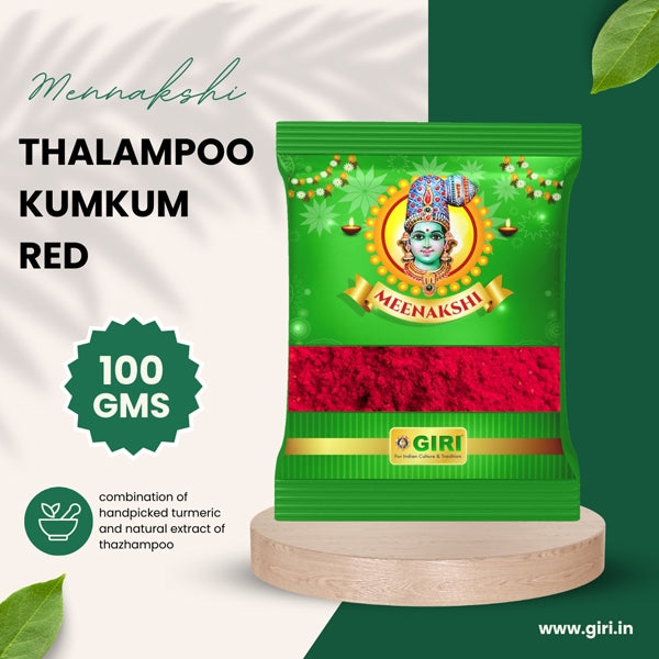 Giri Thazhampoo Kumkum | Red Colour Sindoor/ Thalampoo Kumkuma/ Kungumam for Pooja