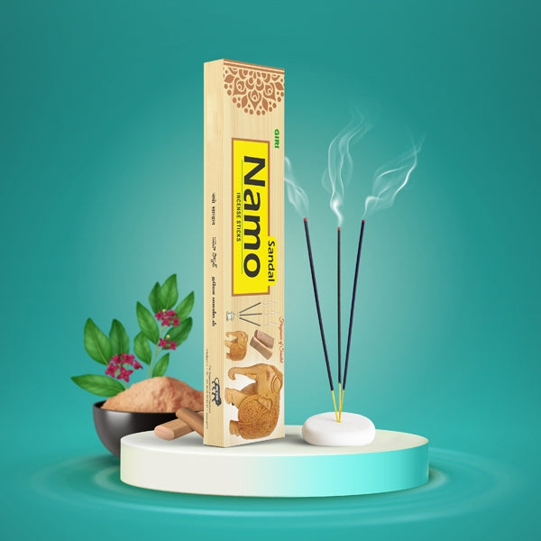 Giri Namo Incense Sticks | Fresh Fragrance Agarbathi/ Agarbatti for Pooja