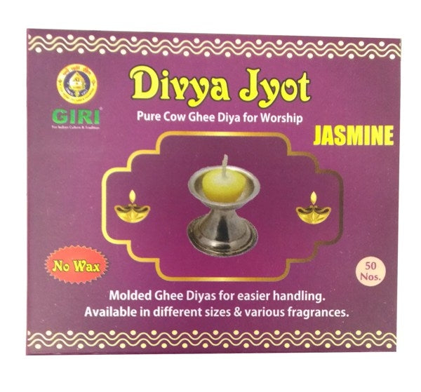 Giri Divya Jyot Cow Ghee Diya | Ghee Batti/ Ghee Wicks for Pooja