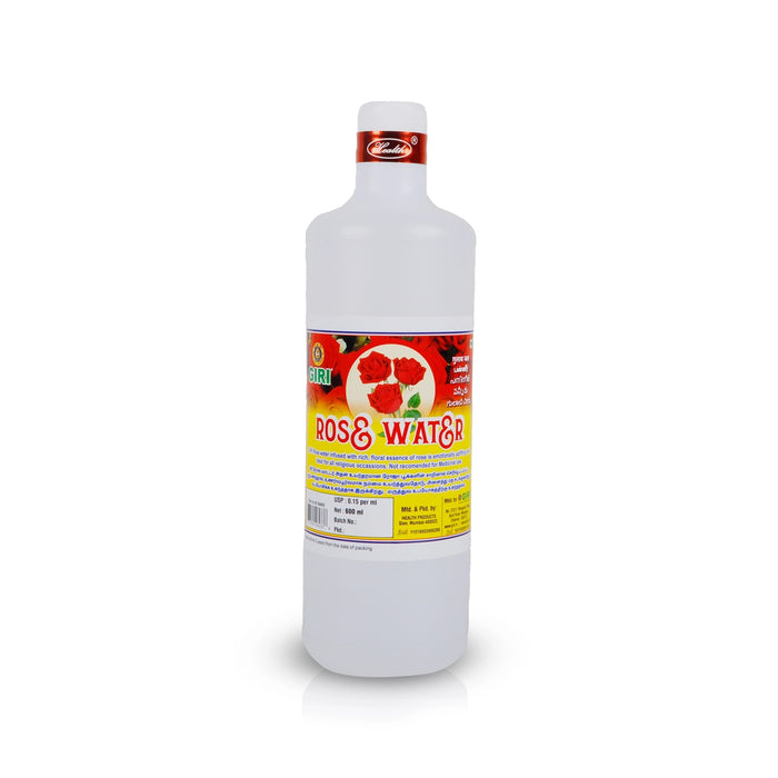Giri Rose Water - 600 ml | Panneer/ Gulab Water/ Gulab Jal For Pooja Fragrance