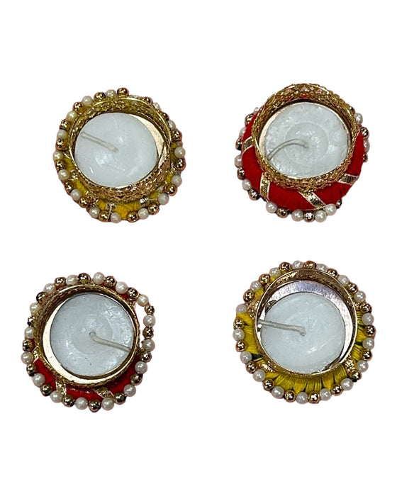 Rangoli candle holder