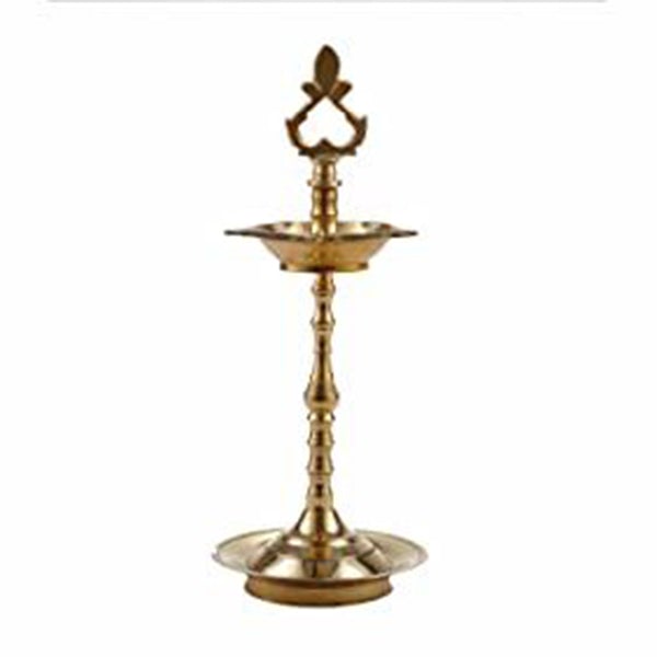 Brass Lamp | Brass Kuthu Vilakku/ Brass Diya/ Brass Deepam for Pooja