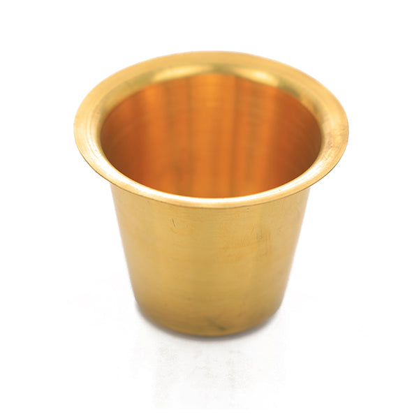 Brass Tumbler | Brass Coffee Tumbler/ Brass Cup for Home