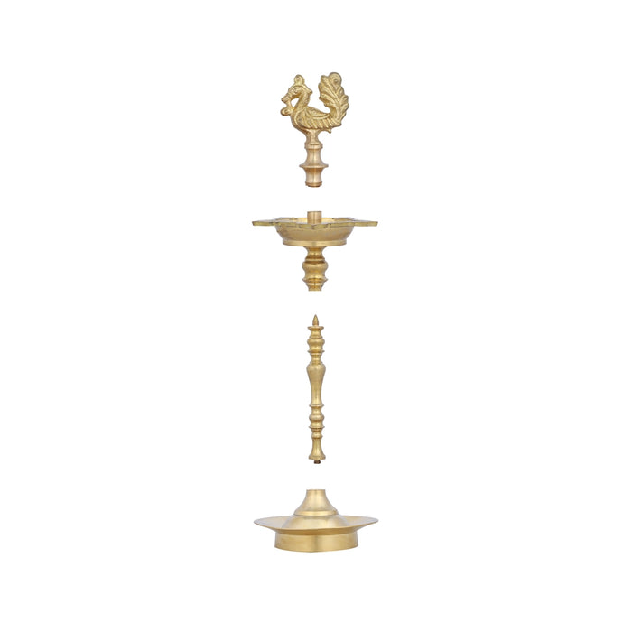 Brass Lamp | Brass Kuthu Vilakku/ Brass Diya/ Brass Deepam for Pooja