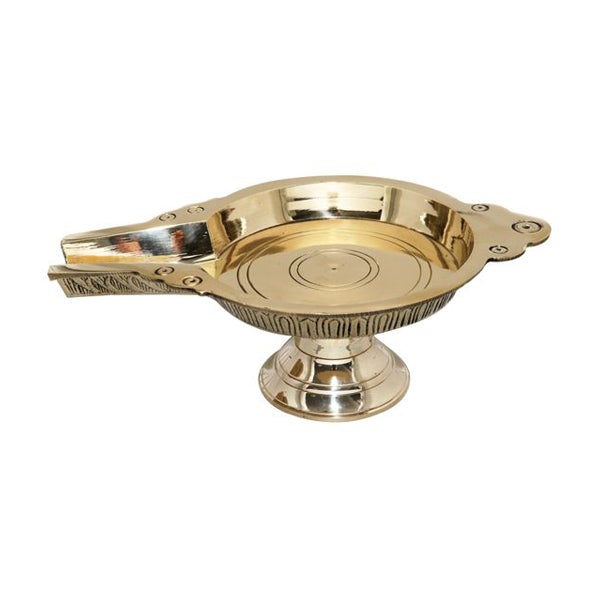 Abhisheka Plate Vaarp | Brass Abhishekam Stand/ Brass Abhishek Patra for Pooja