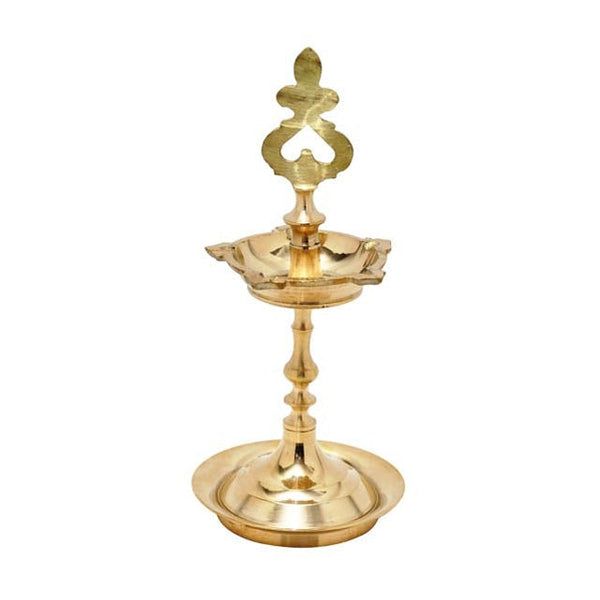 Brass Lamp | Brass Kuthu Vilakku/ Brass Diya/ Brass Deepam for Pooja