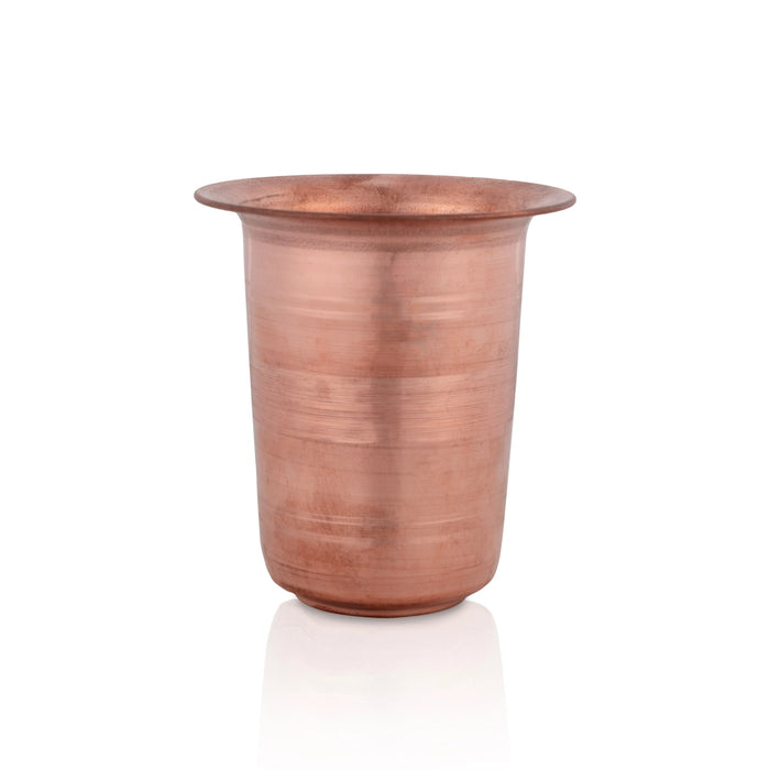 Coffee Tumbler - 3 x 3 Inches | Copper Cup/ Copper Tumbler for Home