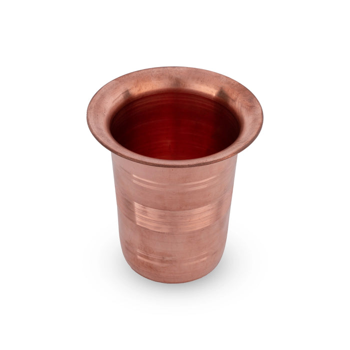 Coffee Tumbler - 3 x 3 Inches | Copper Cup/ Copper Tumbler for Home