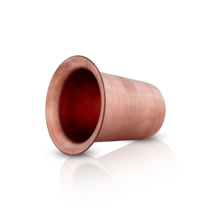 Coffee Tumbler - 3 x 3 Inches | Copper Cup/ Copper Tumbler for Home