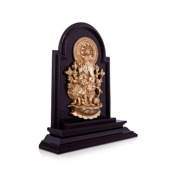 Subha Drishti Ganapathi Statue - 13 x 11 Inches | Polyresin Idol/ Ganesha Idol for Home