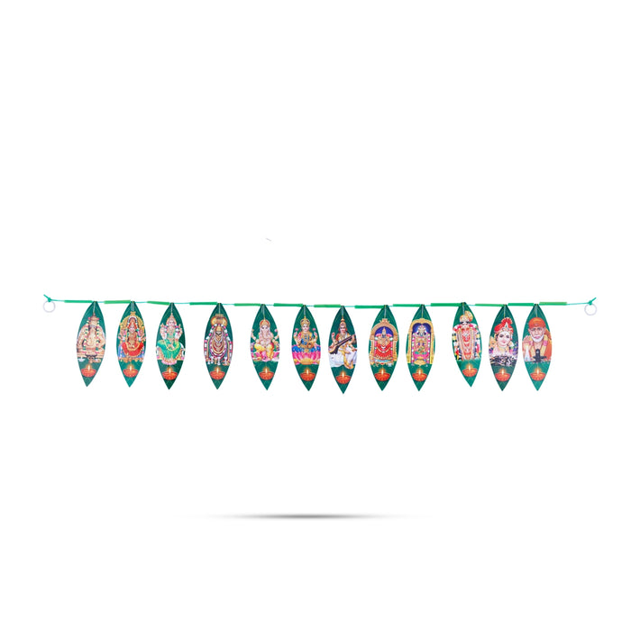 Thoranam - 5.5 x 40 Inches | Plastic Toran for Home Decor