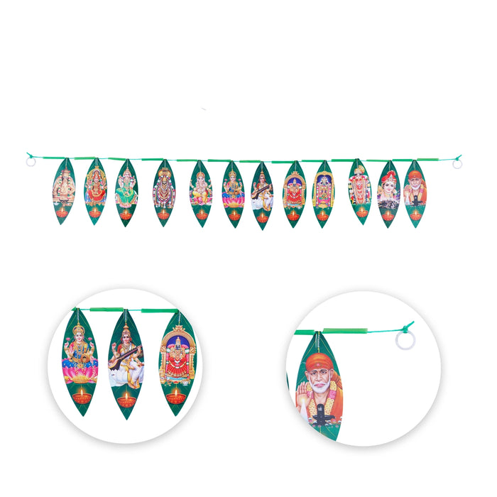 Thoranam - 5.5 x 40 Inches | Plastic Toran for Home Decor