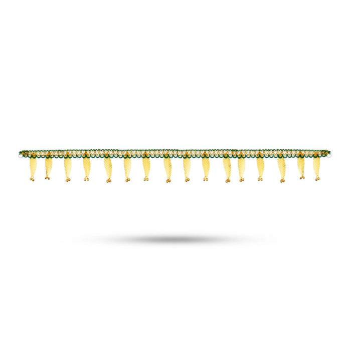 Neem Leaf Toran – 25 Inches | Plastic Thoranam for Home Decor