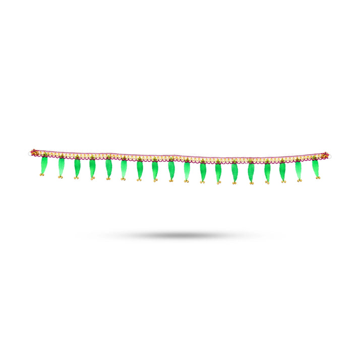 Neem Leaf Toran – 25 Inches | Plastic Thoranam for Home Decor