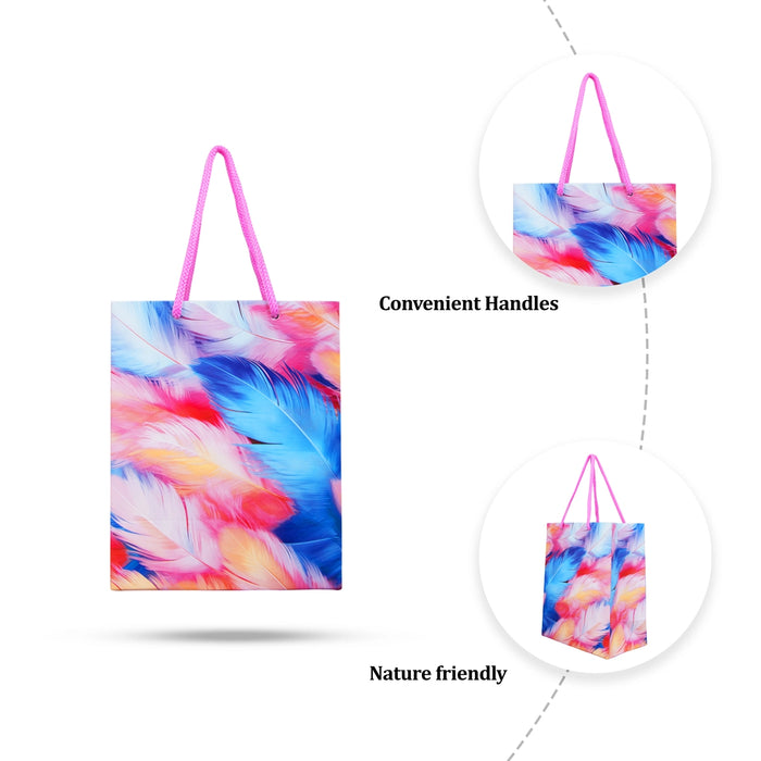 Paper Bag - 6 x 7.25 x 3.5 Inches | Gift Bag/ Carry Bag for Wedding
