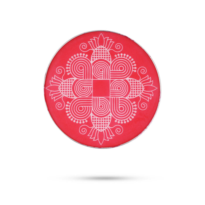 Rangoli Stensil - 8 Inches | Kolam Stencil/ Rangoli Jali/ Rangoli Stencil for Floor Decor