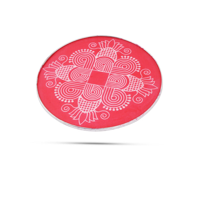 Rangoli Stensil - 8 Inches | Kolam Stencil/ Rangoli Jali/ Rangoli Stencil for Floor Decor