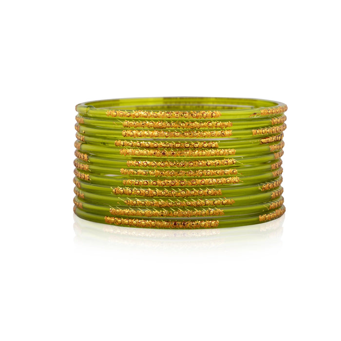Glass Bangles | Glass Chudi/ Glass Kada/ 2 Dozen/ Lahthi for Women/ Assorted Colour