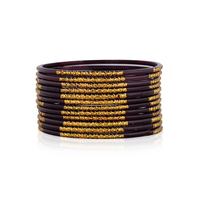 Glass Bangles | Glass Chudi/ Glass Kada/ 2 Dozen/ Lahthi for Women/ Assorted Colour