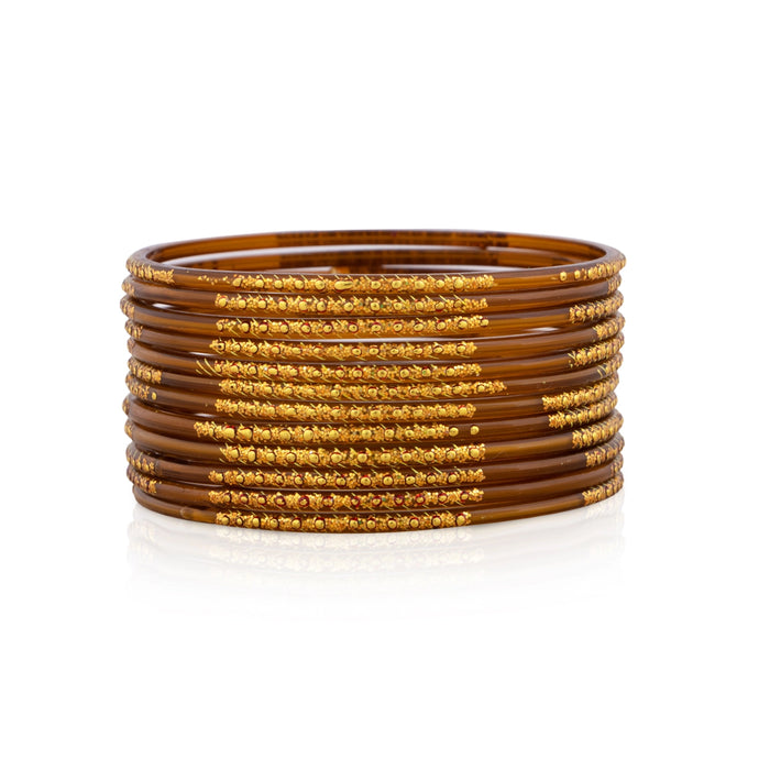 Glass Bangles | Glass Chudi/ Glass Kada/ 2 Dozen/ Lahthi for Women/ Assorted Colour