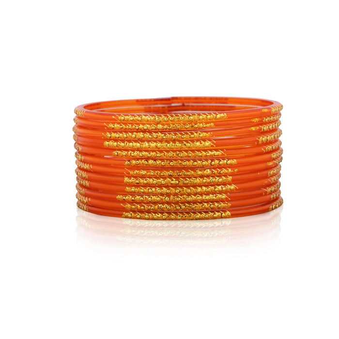 Glass Bangles | Glass Chudi/ Glass Kada/ 2 Dozen/ Lahthi for Women/ Assorted Colour