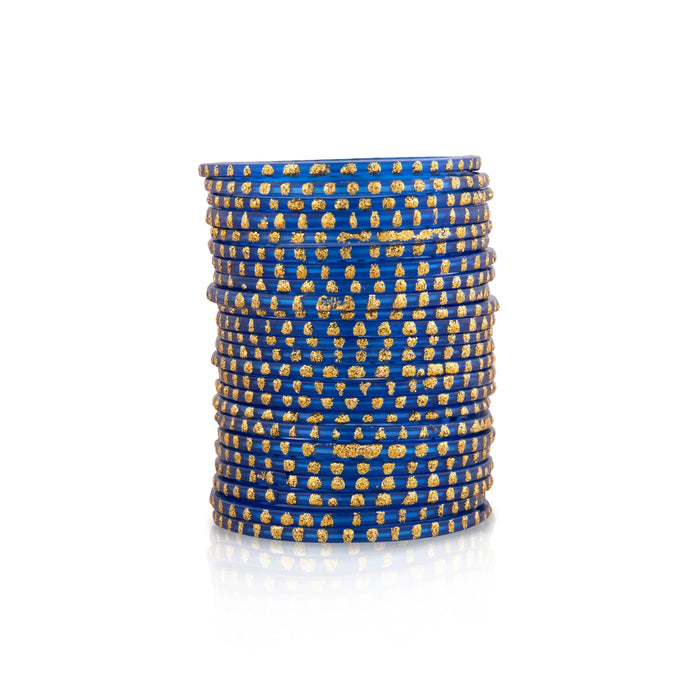 Glass Bangles - Size 2 X 2 Inches | 2 Dozen/ Glass Chudi/ Glass Jewelry For Traditional Wear