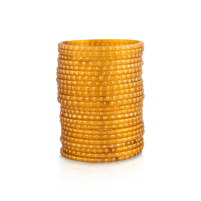 Glass Bangles - Size 2 X 2 Inches | 2 Dozen/ Glass Chudi/ Glass Jewelry For Traditional Wear