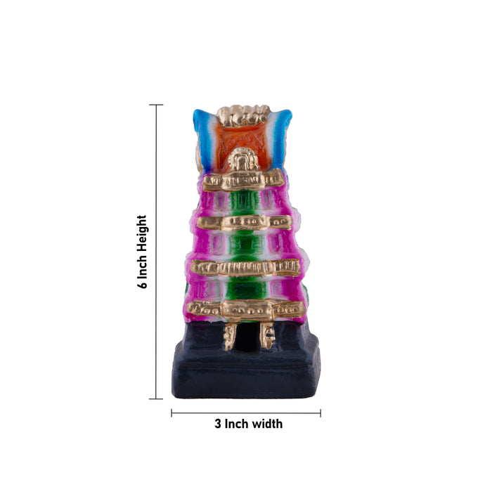 Gopuram Clay Golu Bommai | Giri Golu Doll/ Navaratri Golu Bomma/Gombe/Bommai