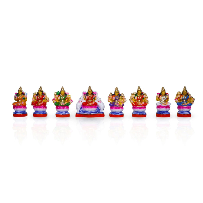 Ashtalakshmi Clay Golu Bommai Set | Giri Golu Doll/ Navaratri Golu Bomma/Gombe/Bommai