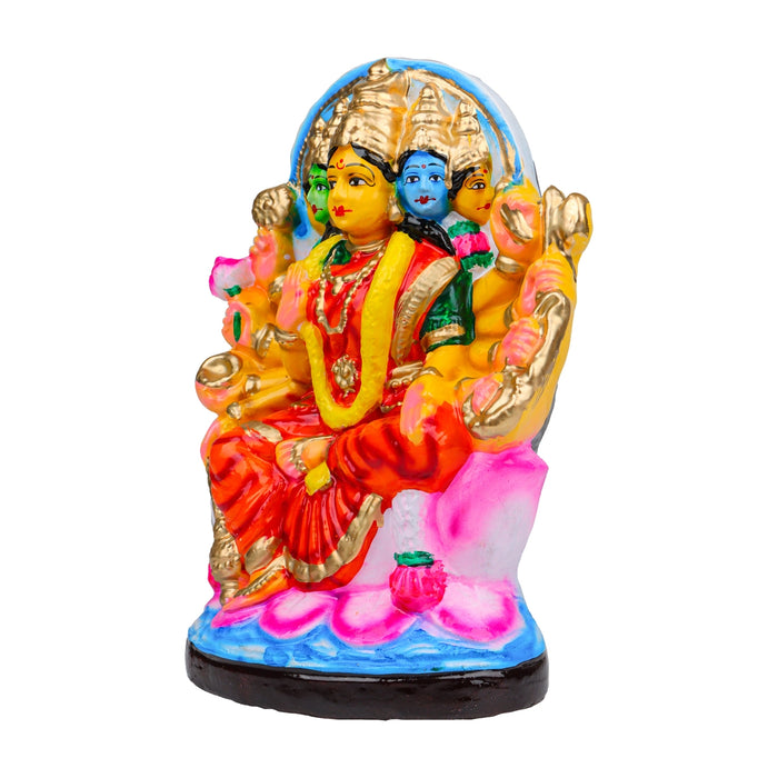 Gayatri Devi Clay Golu Bommai - 12 x 8 Inches | Giri Golu Doll/ Navaratri Golu Bomma/Gombe/Bommai