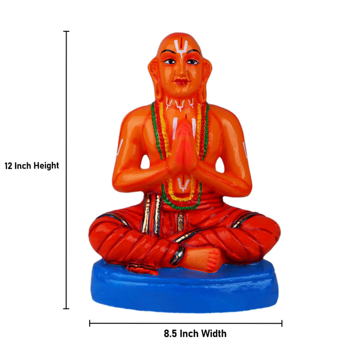 Ramanujar Paper Mache Golu Bommai - 12 x 8.5 Inches | Giri Golu Doll/ Navaratri Golu Bomma/Gombe/Bommai