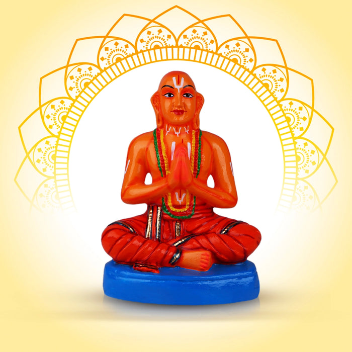 Ramanujar Paper Mache Golu Bommai - 12 x 8.5 Inches | Giri Golu Doll/ Navaratri Golu Bomma/Gombe/Bommai