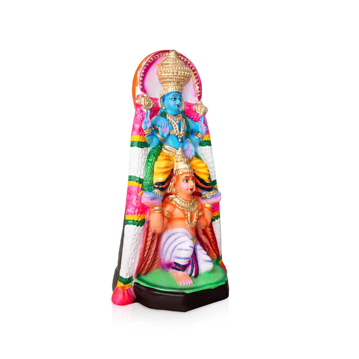 Garuda Vahana Paper Mache Golu Bommai - 12 x 6 Inches | Giri Golu Doll/ Navaratri Golu Bomma/Gombe/Bommai