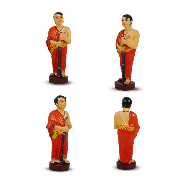 Ponniyin Selvan Clay Golu Bommai Set - 9 x 4.5 Inches | Giri Golu Doll/ Navaratri Golu Bomma/Gombe/Bommai