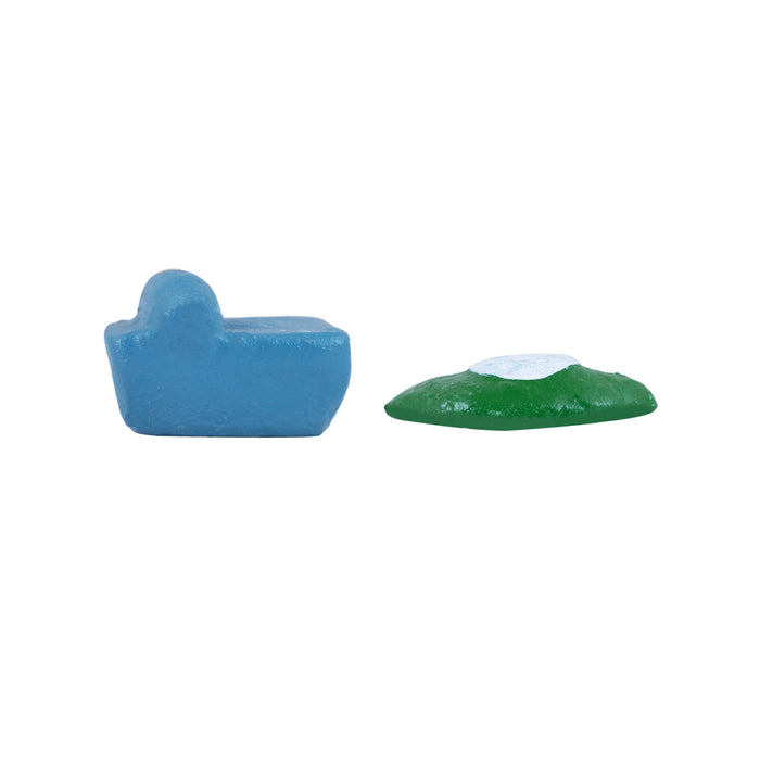 Marriage Clay Golu Bommai Set - 4.5 X 1.5 Inches | Navratri Gombe/ Giri Golu Doll For Navaratri Decor