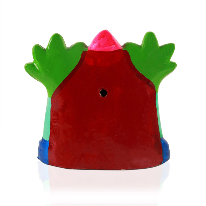 Kalasham Clay Golu Bommai - 8 X 7 Inches | Navratri Gombe/ Giri Golu Doll For Navaratri Decor