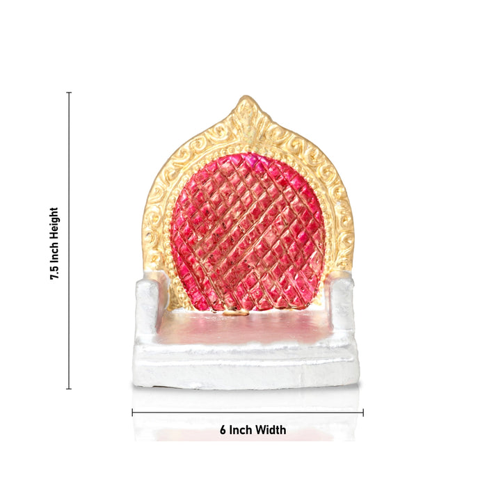 Engagement Clay Golu Bommai Set - 7.5 X 6 Inches | Navratri Gombe/ Giri Golu Doll For Navaratri Decor